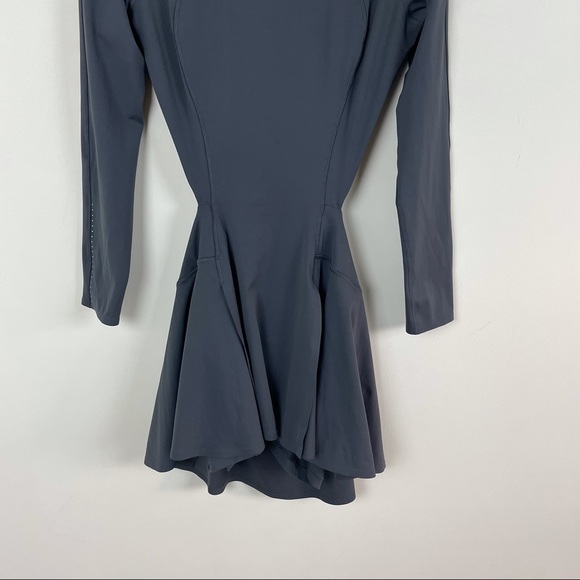 Lululemon Runnin Pretty Dress Graphite Grey - Picture 4 of 11